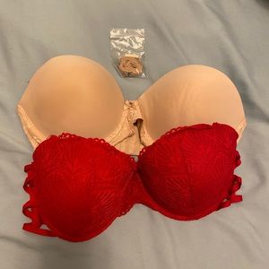Bundle of Gilly Hicks Push Up Bras